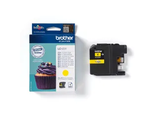 Inktcartridge Brother LC-123Y geel - 1