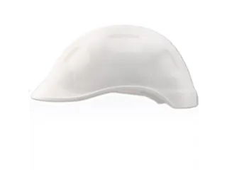 Schuberth 9248315330 stootpet zonder ventilatie, polyethyleen, wit - 1