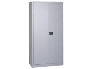 kantoorkast openslaande deuren HxBxD 1806x914x400mm Stalen lichtgrijs - 2