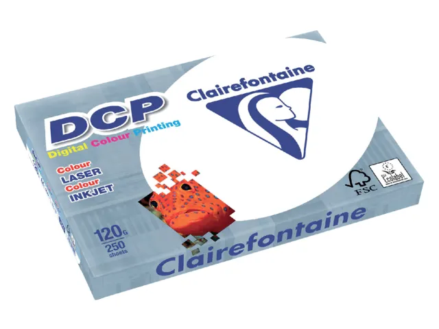 Laserpapier Clairefontaine Dcp A4 120 Gram Wit 250vel