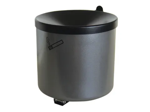 Veiligheidswandasbak 2.4 liter 145x150mm Kantelbaar Grafiet