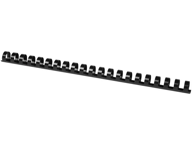 Bindruggen plastic A4 100 stuks 14mm (115 vellen) zwart