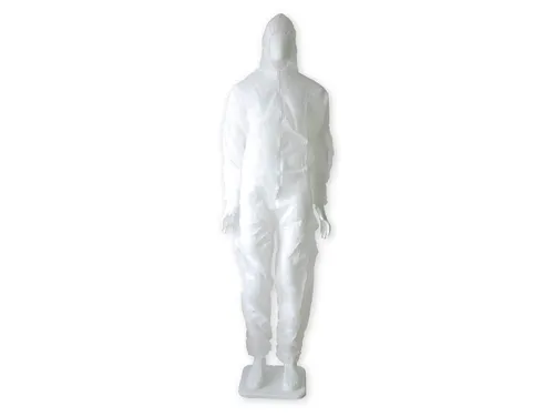 Coverall Hynex non-woven XXXL wit PP rits