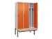 locker voor scheiding van kleding,HxBxD 2120x1200x815mm,3vak