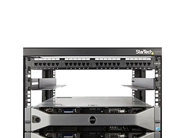 1U 19 inch Server Rack Rails Verstelbare Diepte 4 post