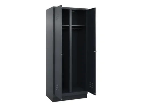 locker voor scheiding van kleding,HxBxD 1950x800x500mm,2vak