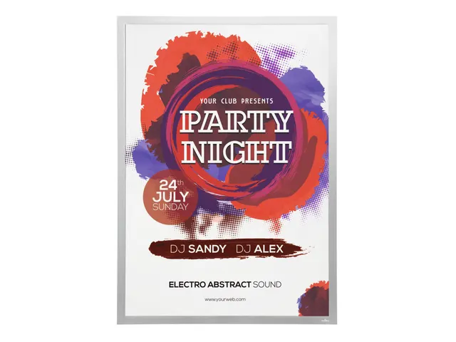 Informatiekader Duraframe Poster 70x100cm Tweezijdig Zilver