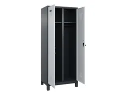 locker voor scheiding van kleding,HxBxD 1950x800x500mm,2vak