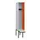 locker met bank,HxBxD 2120x300x815mm,1vak,vak B 300mm,cilinderslot