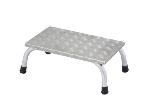Montagetrap Aluminium H 0 2M 1Trede Incl. Platform Treden Traanplaat