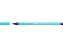 Viltstift STABILO Pen 68/031 medium neon blauw