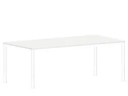 In hoogte verstelbaar bureau,HxBxD 720-840x2000x1000mm,Bl-wit
