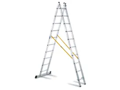Multifunctionele Reformladder 2-Delig Aluminium L 2 42-4 10M 2X8Treden