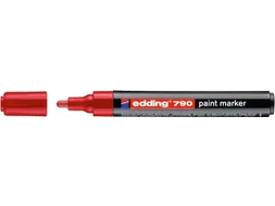 Paintmarker edding 790 op alcoholbasis 2-3mm rood