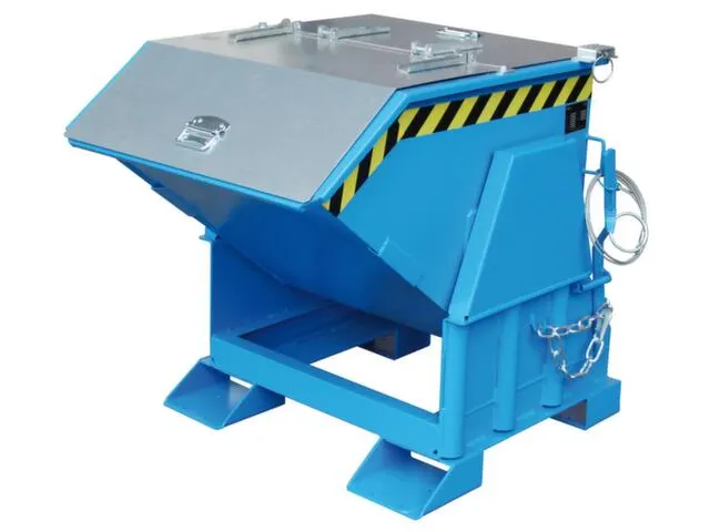 Kiepbak Hxbxd 1070x1150x1430mm 0.80m³ 245kg 1500kg Ral5012