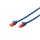 CAT 6 U-UTP patchkabel Cu LSZH AWG 26/7 Lengte 0,25m Blauw