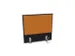 panneau de rehausse,p. table de bureau,CC-noir,BN3005-jaune