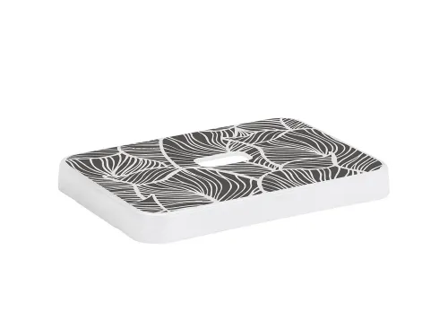 #Sigma Home Deksel 9L+13L+18L+25L Bladeren geprint34,2 x 24,2 x 3,4 cm