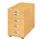 stationaire ladeblokken,HxBxD 720-760x428x800mm,4lade(n),stanggreep