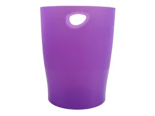 ECOBIN Papiermand 15 L violet transparant - 1