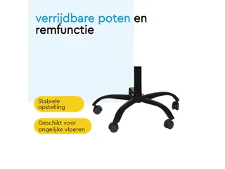 BRASQ Flipover Mobiel 70x100cm Magnetisch Zwart inclusief accessoires - 6
