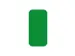symbole colle,rectangle,marquage Hxl 150x50mm,PVC,vert