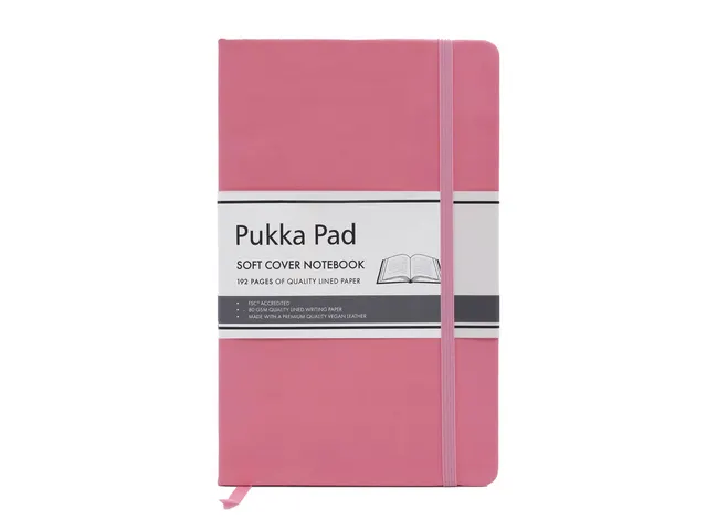 #Notitieboek Pukka Pad SignatuSC 13x21cm lijn roze