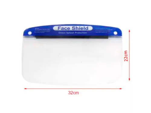 Beschermend vizier 32x19,5cm