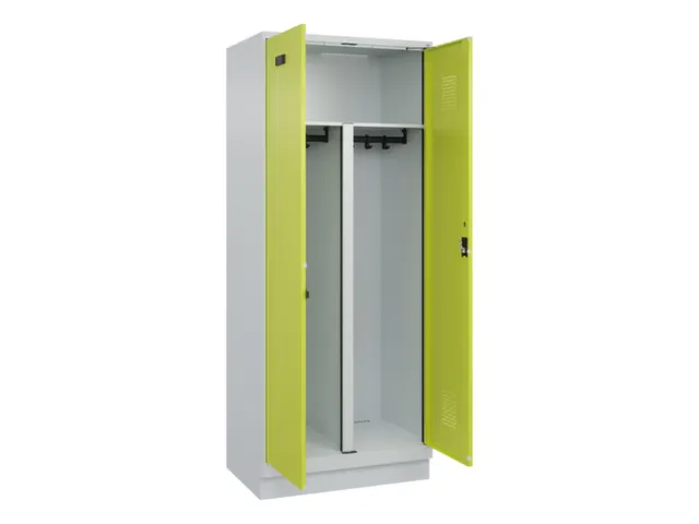PBM-locker,HxBxD 1950x800x500mm,2vak,vak B 400mm,cil.-slot