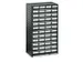 ESD-assortimentskast,HxBxD 550x310x180mm,48lade(n),laden zwart