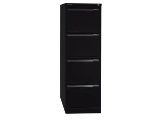 hangmappenkast,HxBxD 1321x413x622mm,4hangmappenframes,1baan,romp zwart - 4