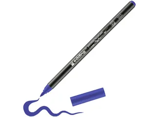 Brushpen edding 4200 porselein blauw - 9