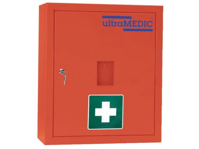 Bhv / Ehbo Hangkast Hxbxd 560X490X200Mm Oranje Met Din-Vulling