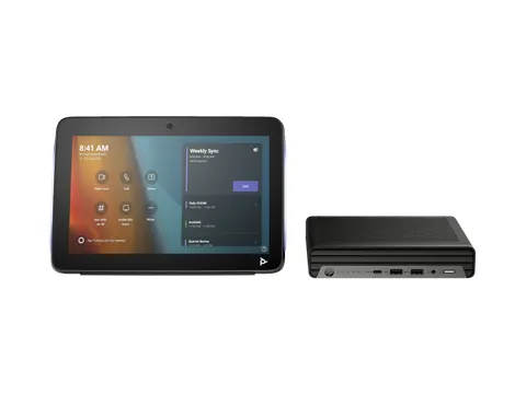 Mini IP Conference-pc met Microsoft Teams Rooms, Windows 11 IoT Ente