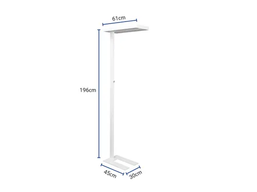 Vloerlamp LED MAULjuvis Wit Sensor Dimbaar Voet