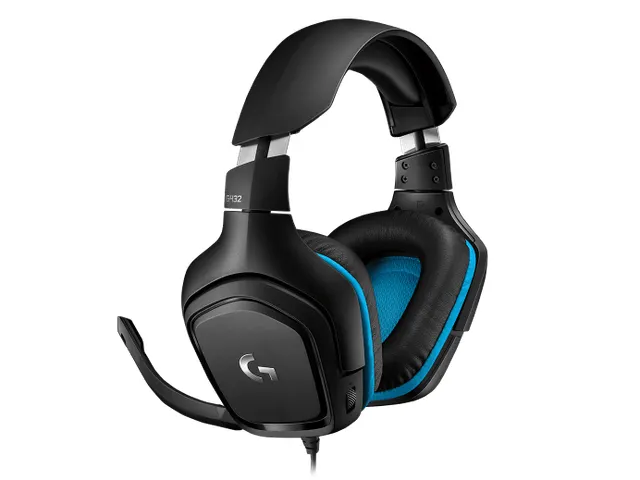 Logitech G432 Gaming headset 7.1 Surround Sound bedraad Zwart