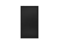 Krijtbord Europel met lijst 60x110cm zwart