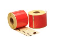 Dymo Compatible Label 99014 54x101mm Rood