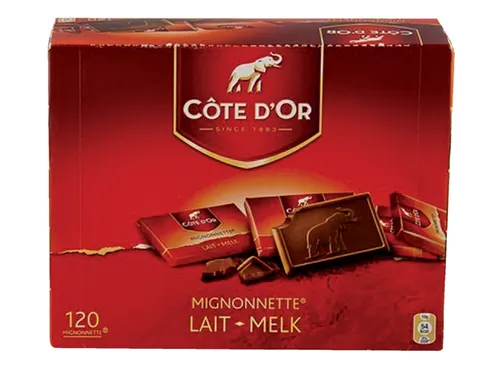 Chocolade Cote d'Or mignonnette melk 120x10 gram