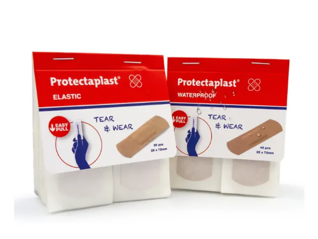 Tear & Wear Elastic Easy-Pull Pleisters 25x72mm 5 x 36 stuks