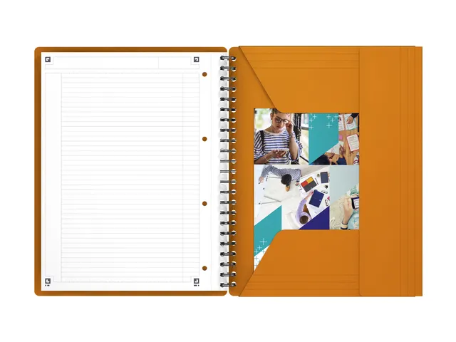 Spiraalblok Oxford International Meetingbook A4+ lijn