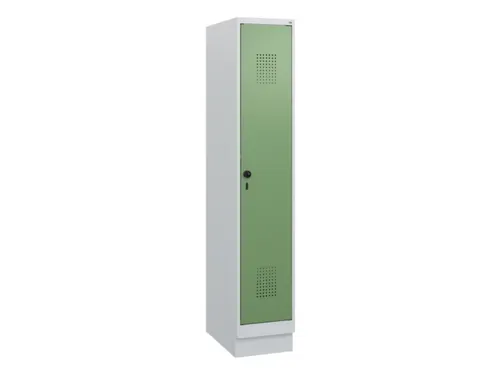 schoollocker,HxBxD 1630x300x500mm,1vak,vak B 300mm,draaigrendel,sokkel