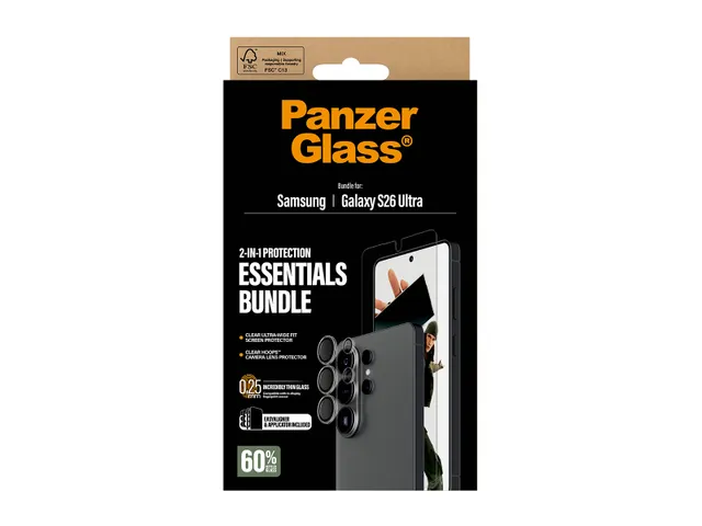 PanzerGlass Hoops 2-in-1 Bundle Samsung Galaxy S26 Ultra | Ultra-