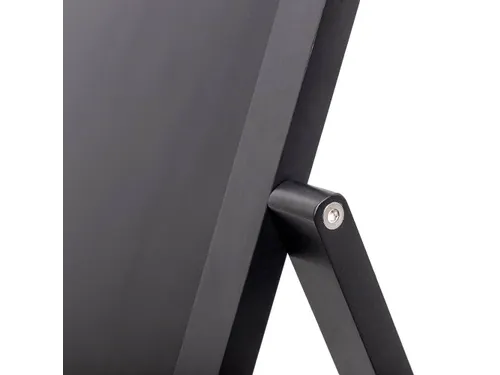 Krijtstoepbord Houten A-Bord Flip 68x140cm Zwart