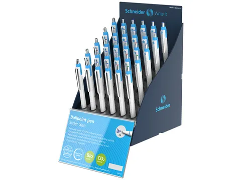 Stylo bille Schneider Slider Xite XB 1,4mm Présentoir SIS 30 pcs