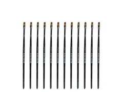Penseel Kangaro Serie 341 plat Nr. 4 synthetisch doos 12 stuks
