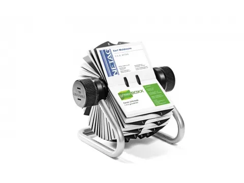 Durable Visifix Kaartenmolen Zilver