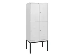 dubbeldekse locker,HxBxD 1950x800x500mm,2x2vak.,vak B 400mm