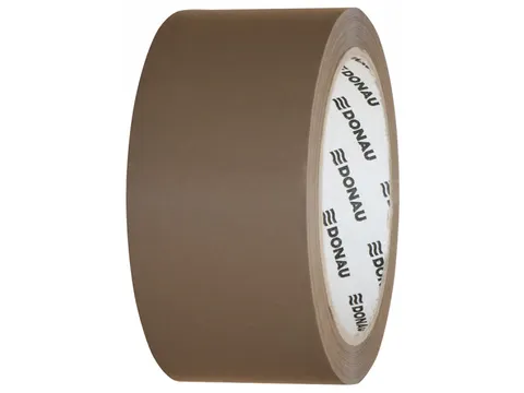 Donau verpakkingstape PP Hot-Melt 48mmx66m 50 micron bruin