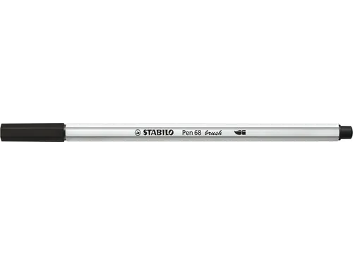 Brushstift STABILO Pen 568/46 zwart